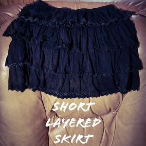 Layered skirt